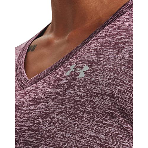 Image of Under Armour Womens Tech V-Neck Twist Short-Sleeve T-Shirt
