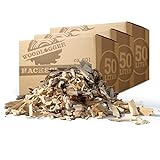 Woodlogger Hackschnitzel aus Kiefer 150 L | Holzhackschnitzel als Rindenmulch-Ersatz für den Garten | Verwendbar als Einstreu, Brennmaterial, Anzünder, Deko, Mulch & Fallschutz für den Spielplatz