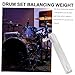 TOYANDONA Drum Balancing Weight Cymbal Stand Weights Hi-hat Supply Accessory Drum Cymbal Replacement