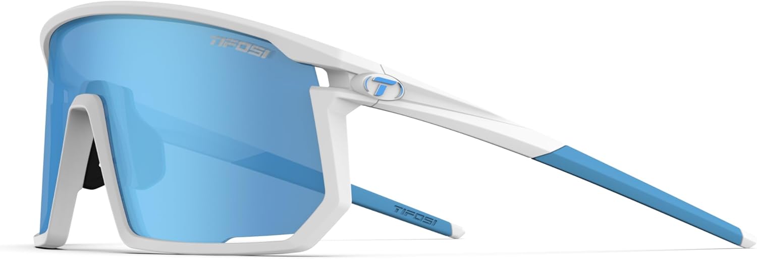 Tifosi Optics Moab Sunglasses (Matte White (Clarion Blue/AC Red/Clear)) - Image 7