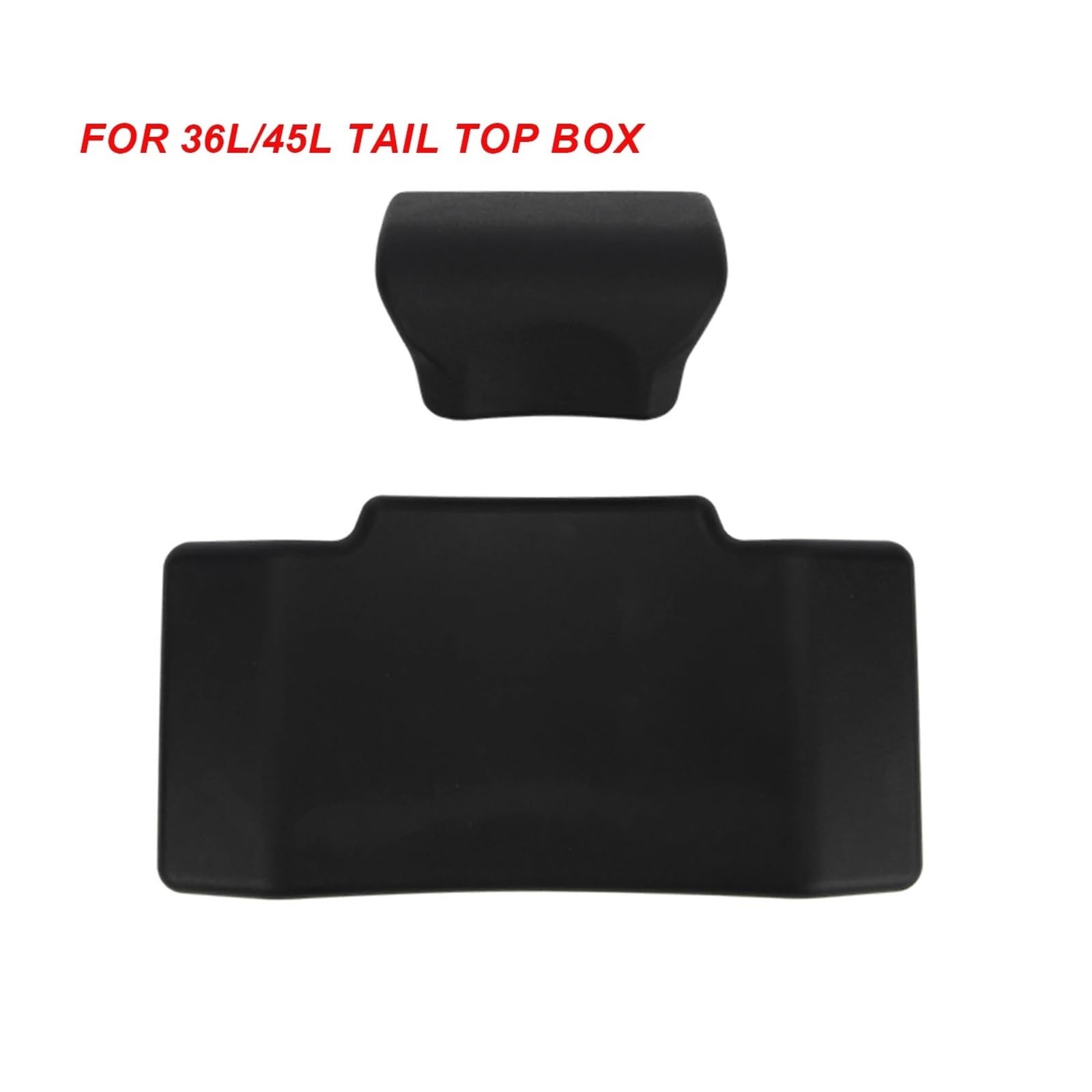 Almohadilla Trasera para baúl de Motocicleta de 25L, 32L, 45L, 55L, 65L, 80L y 100L, cojín para Equipaje de Maletero Trasero, Respaldo para Pasajero(36L 45L)