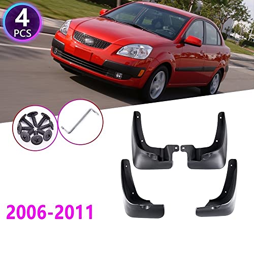 Bavettes de protection Kia Rio 2 garde boue anti projections - 2