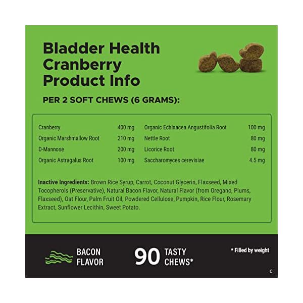 PetHonesty-Cranberry-Bladder-Health-for-Dogs–Contains-Active-Ingredients-Cranberry-D-Mannose-to-Help-Support-Dog-Urinary-Tract-Health-Dog-Bladder-Support-Kidney-Support-for-Dogs-Bacon PetHonesty-Cranberry-Bladder-Health-for-Dogs–Contains-Active-Ingredients-Cranberry-D-Mannose-to-Help-Support-Dog-Urinary-Tract-Health-Dog-Bladder-Support-Kidney-Support-for-Dogs-Bacon