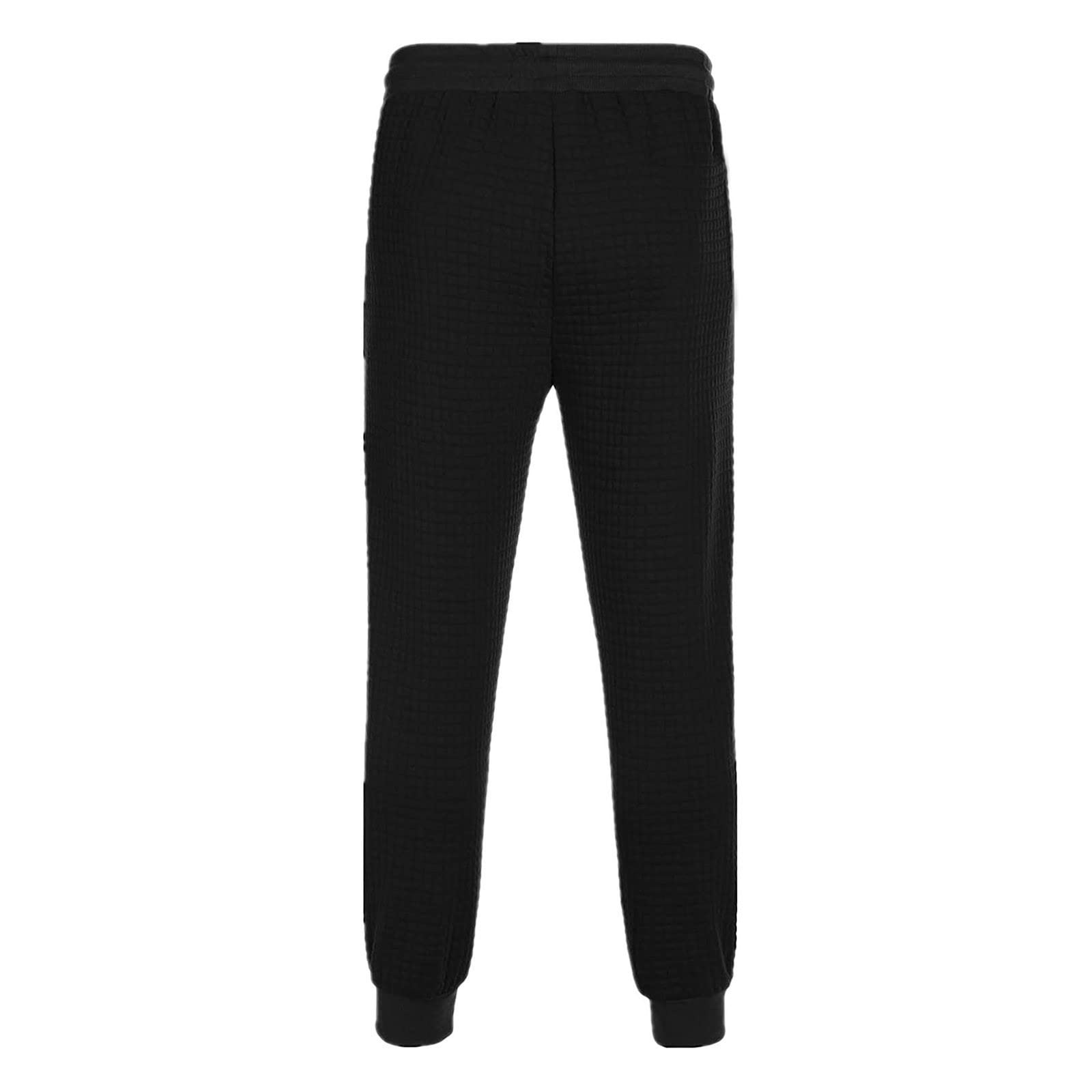 Uomo Tute Waffle a maniche lunghe Felpa con cappuccio e pantaloni | Tuta da uomo invernale Waffle Felpa a maniche lunghe con chiusura lampo con cappuccio Giacca e pantaloni sportivi da lavoro