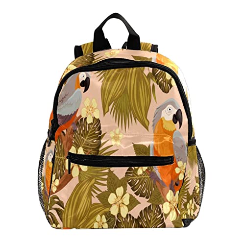 Sac à dos pour garçons et filles tropical multicolore 30,5 cm idéal pour la rentrée en maternelle