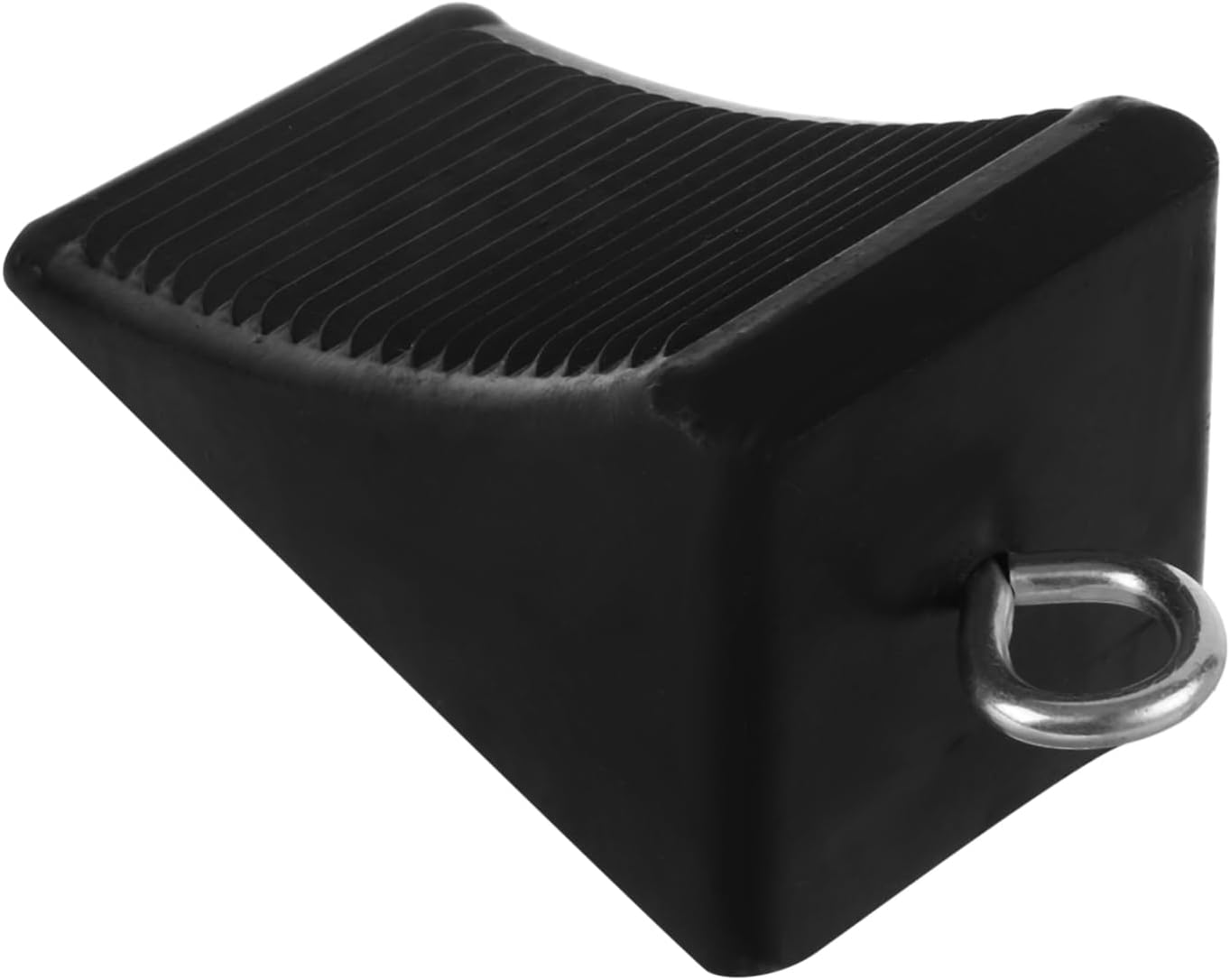 VALICLUD Rubber Wheel Chock Portable Tire Chock for Cars RVs Trailers Heavy Duty Non-Slip Stabilizer for Uneven Surfaces 2-Pack