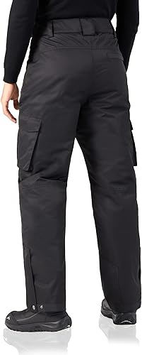 Miniatura 3 de WULFUL Pantalones de esquí impermeables aislados para hombre, pantalones de snowboard de invierno con múltiples bolsillos