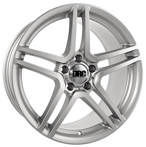 DRC L8805112LSS5645_6280 DMG Alloy Wheel for Audi A3 Cabrio 2014 Onwards, 8 x 18-inch, Sparkle Silver