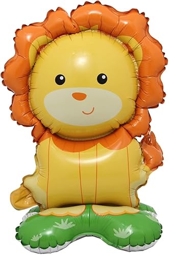 Miniatura 3 de Autoservicio 3D Animal Zorro, Koala, León, Elefante, Panda, Vaca, Conejo, Dinosaurio, Triceratops, Estegosaurio, Bola de baby shower, Globos de