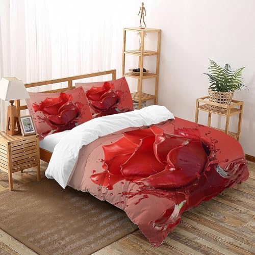 Housses de couettes roses pour illuminer votre chambre double avec douceur - 2