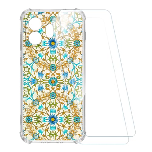 ESACMOT �v�����g�P�[�X + 2�������K���X�t�B���� OnePlus 15T 5G �Ƃ̌݊�������, �Ռ��z���\�t�g�J�o�[ HD�N���A (���؋�)