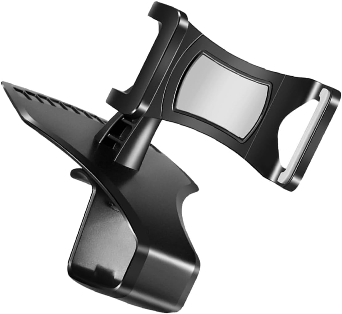 ARTIBETTER Rotating Car Phone Holder Dashboard Phone Stand Easy One-Hand Car Mount Non-Slip Pad for GPS Vent Sun Visor