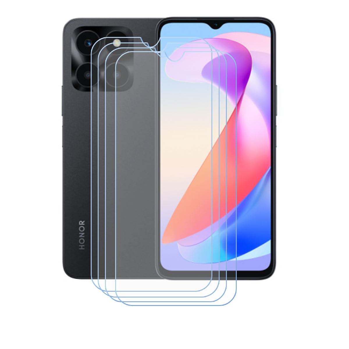 Xcover 7 Custodia Silicone Trasparente Per Honor X6 4G Vetro Temperato Protezione 360 N 1037902 - Foto 14