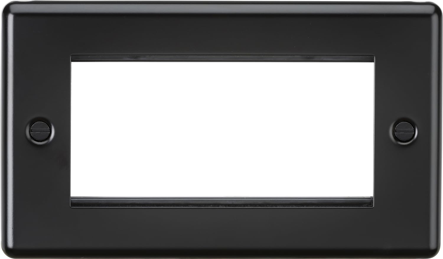 Knightsbridge 4G Modular Faceplate - Matt Black