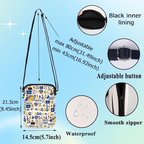 G2TUP Sorority Crossbody Bag Sorority Sister Gift Sisterhood Of Sorors Shoulder Bag Sorority Paraphernalia Merch2