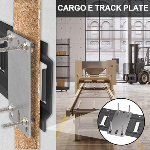 Rail E de montage arrière pour organiser votre atelier avec 12 fixations