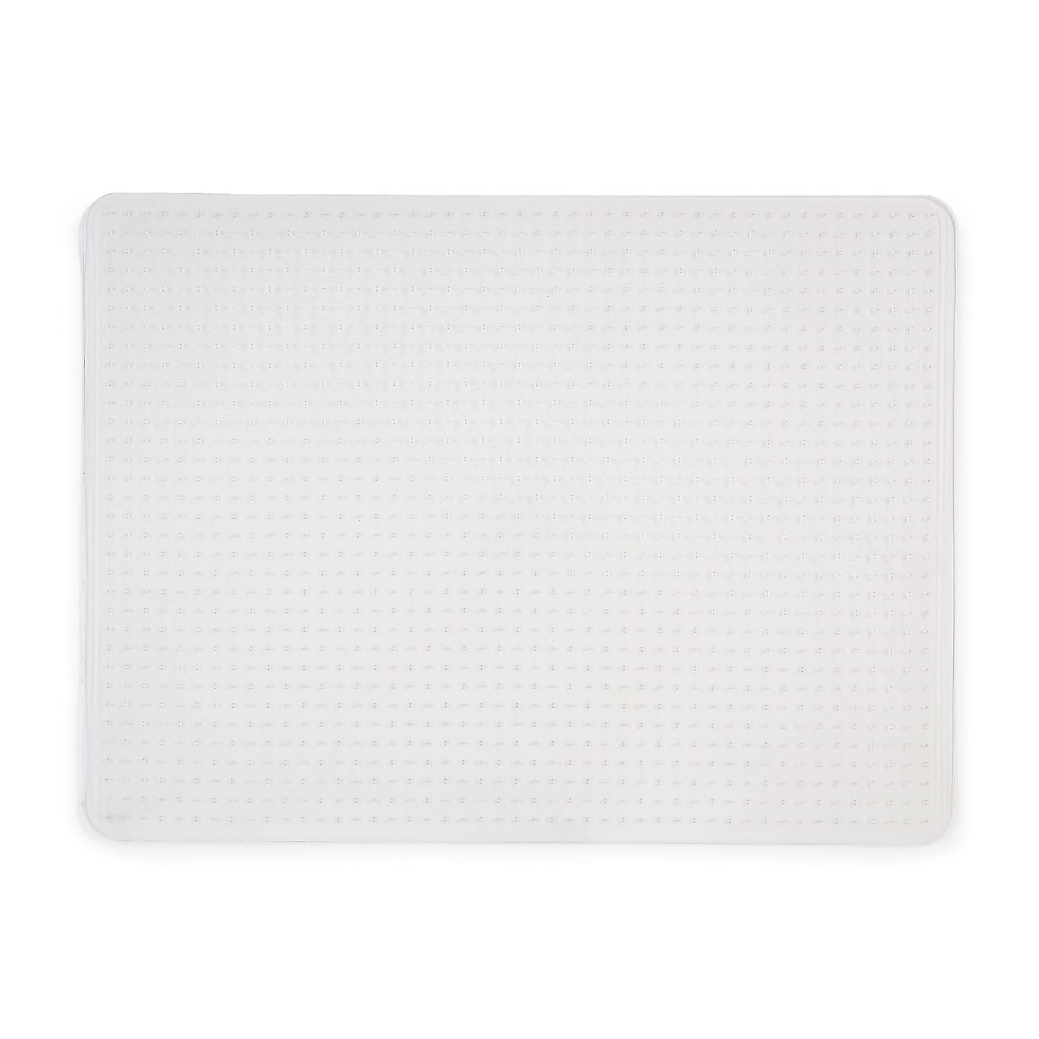Staples Office Chair Mat, Clear Floor Mats, Medium-Pile Carpets, 48 x 36 Inch, Smooth Glide