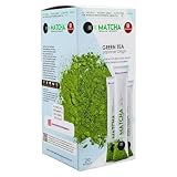 Matcha Tee - 20 Stück – Grüner Tee, Tee Spirulina & Erdbeeraroma – Grüner Tee-Extrakt, Cehri-Extrakt, PREMIUM JAPANESE