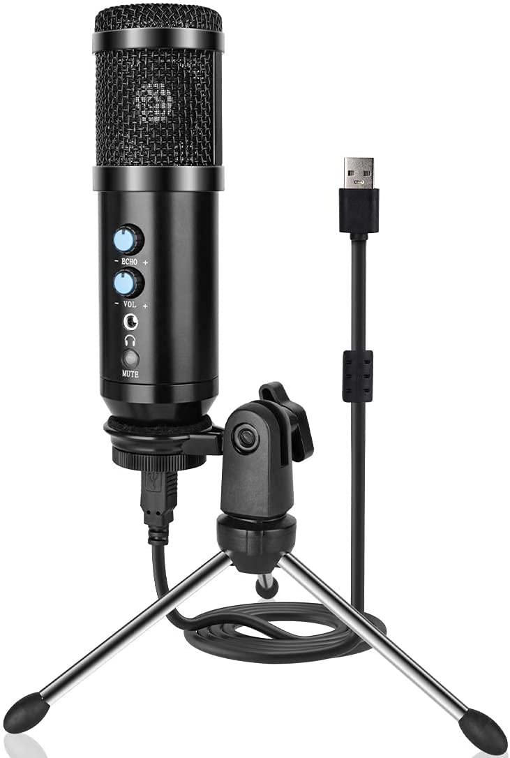 USB Condenser Professional Streaming Cardioid Studio Microphone UD-900FX for Live Streaming, Broadcasting, Studio Recording, YouTube, Podcast, Gaming & Vocal Recording