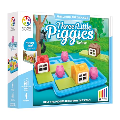 SmartGames Three Little Piggies Deluxe miniatura 2