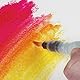Pentel Pinsel Mit Wasserreservoir - Spitze, Feine, Mittlere Und Flache Ausführung