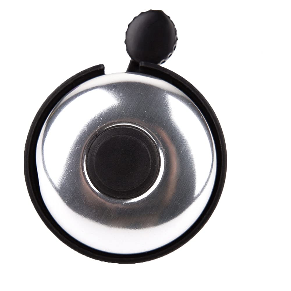 MOFASTBike Bells, Loud Sound Aluminum Bicycle Bell for Adult Kids Girls Boys Scooter (Silver)
