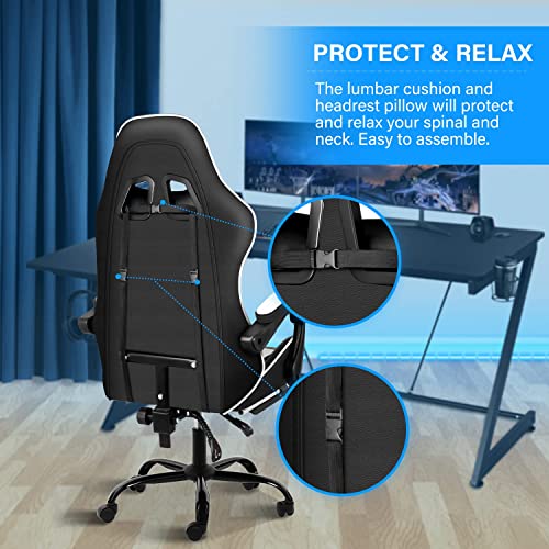 YSSOA Gaming Chair with Footrest の商品画像 7