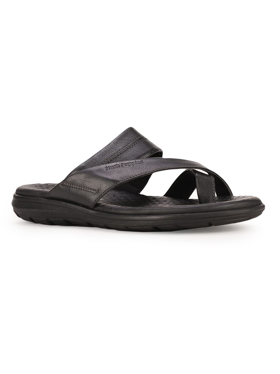 Hush Puppies Mens Charles Toe Ring Black Slipper-7 Kids UK (8746852) (B09QMBCW3K) Amazon Price History, Amazon Price Tracker