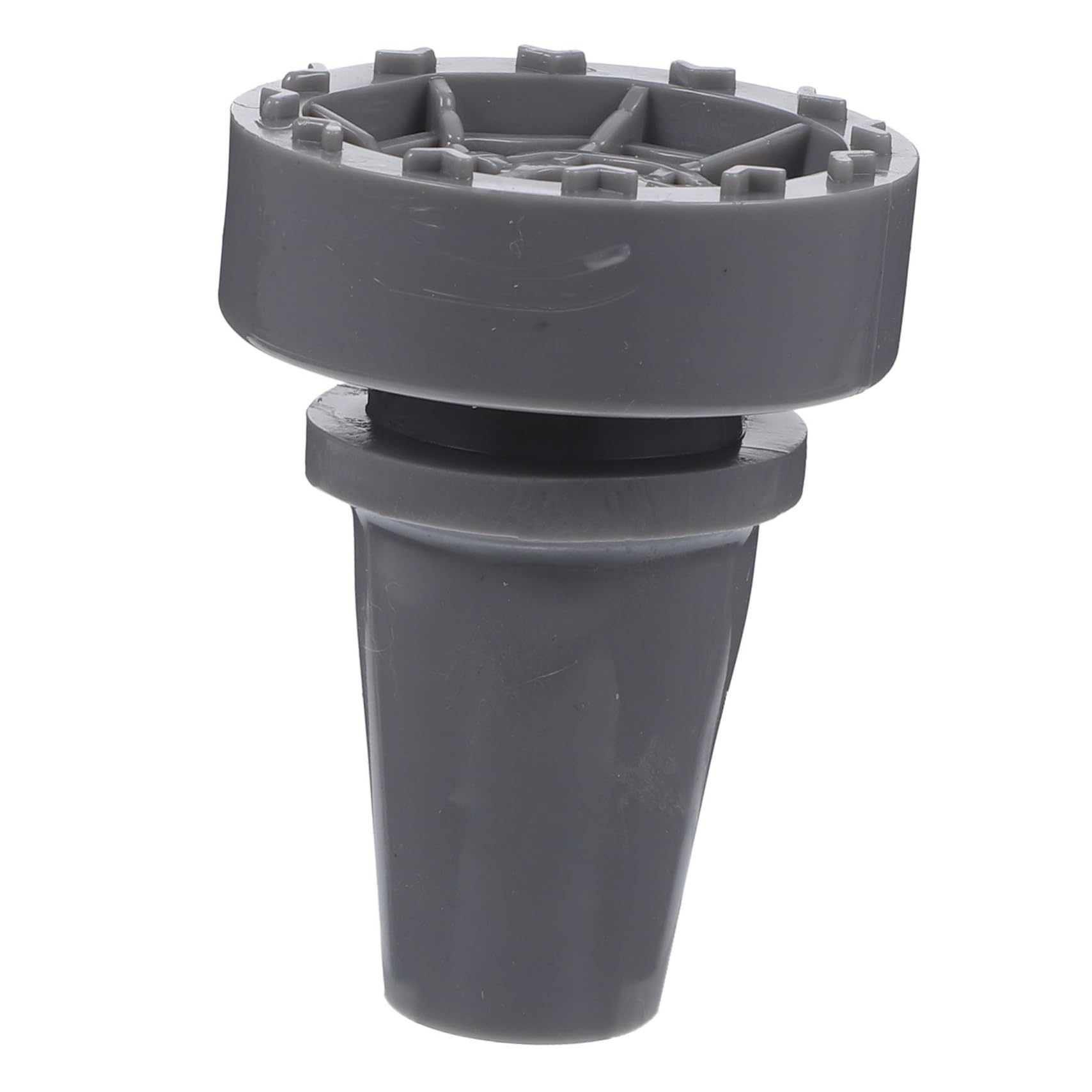 Didiseaon Pole Tips for Walking Sticks Grey Anti-Slip Crutch Feet Easy Install Removal