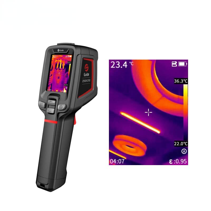 Camera térmica portátil PC210-256x192 IR, campo de visión 56°x48°, 25 Hz miniatura 5