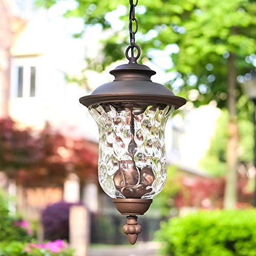 Lumières suspendues extérieures étanches pour plafond et entrée