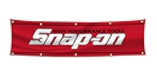Snap on Tools Banner Flag 2x8ft Garage Shop Wall Decor Flags