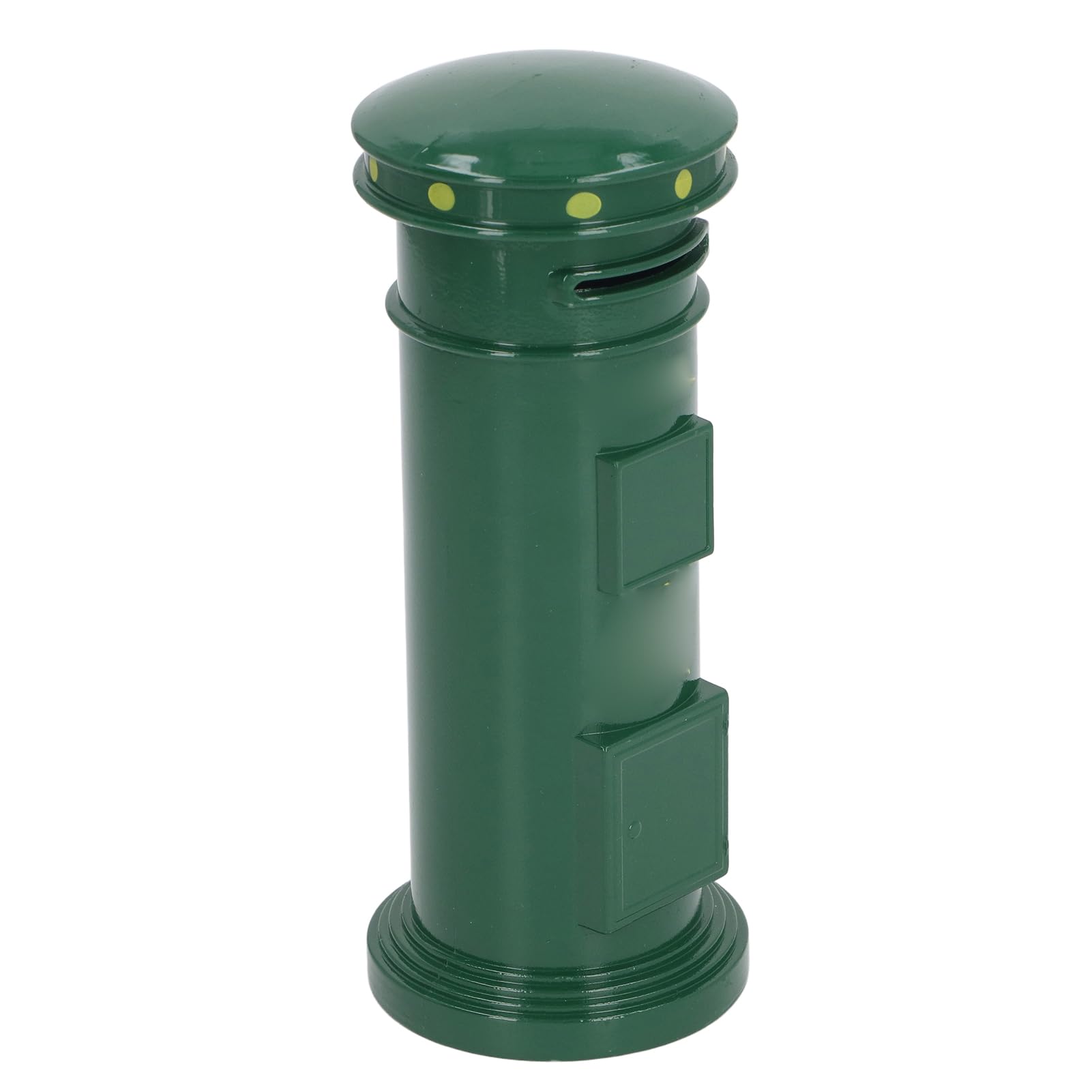 Amazon.co.jp: 郵便ポスト コイン収納ジャー ヴィンテージ装飾彫刻 リアルなポータブル郵便ポスト 貯金箱 (緑) : おもちゃ