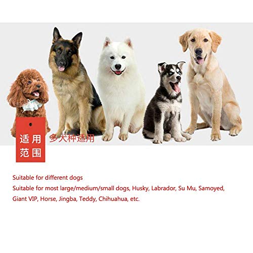 image for GLEMEB Shock Collars for Dogs with Remote,Rechargeable Dog Bark Contro