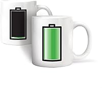 Vista 6 de Kikkerland Taza Morphing de porcelana, Woodlands