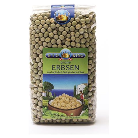 BioKing 4x 500g Bio ERBSEN grün Cover
