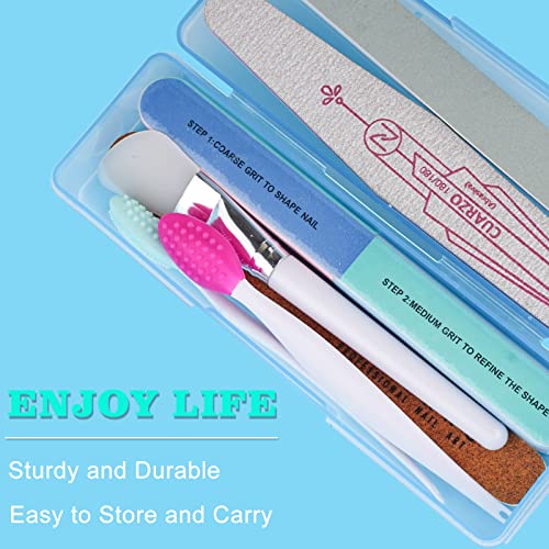 Image of 4PCS Plastic Storage Personal Box for Nail, Nail Implement Box (multicolor)