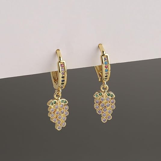 Cwwzirconi Bling di alta qualà taglio Marquise Cubic Zirconia pietra grande festa nuziale perla orecchini pendenti gioielli per le donne CZ131  36