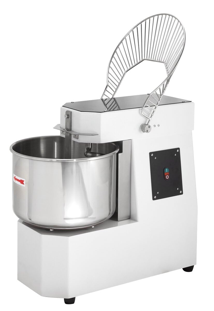 GastroHero Teigknetmaschine 30 L I Teigknetmaschine Pizza I Knetmaschine I Spiralkneter I Knetmaschine Pizzateig und Brotteig I Kneading Machine Gastronomie
