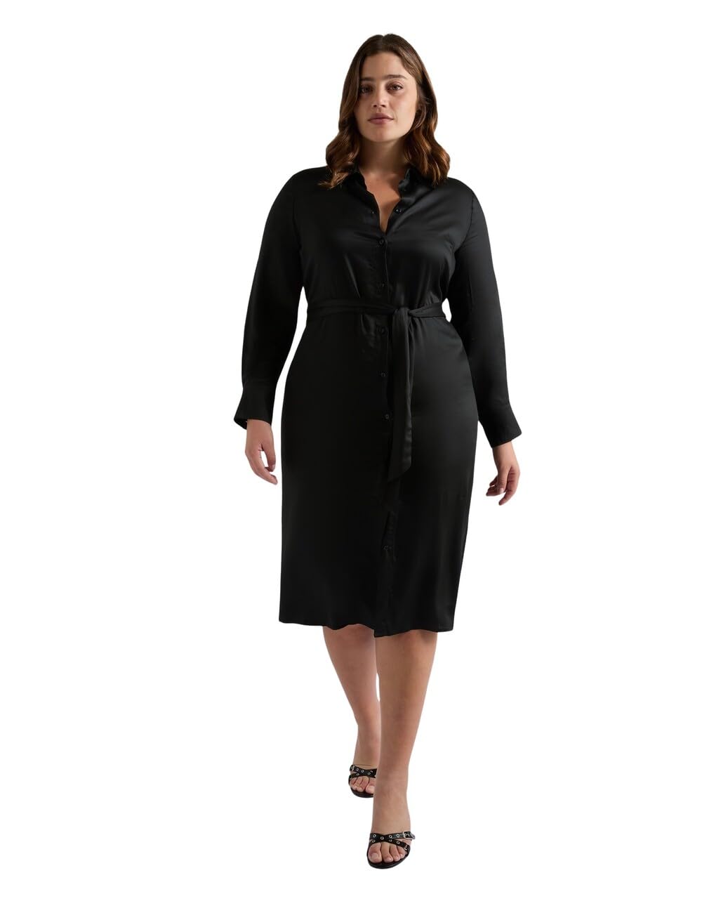 FIORELLA RUBINO: Vestito Chemisier - Power Curvy Size Stagione Primavera Estate 2025.