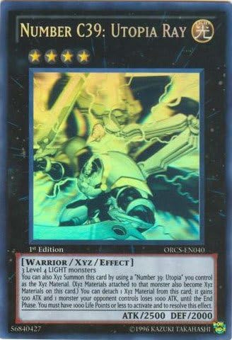 Yu-Gi-OhNúmero C39 UTOPIA Ray orcs-en040Orden de caosUnlimited EditionGhost Rare Rare
