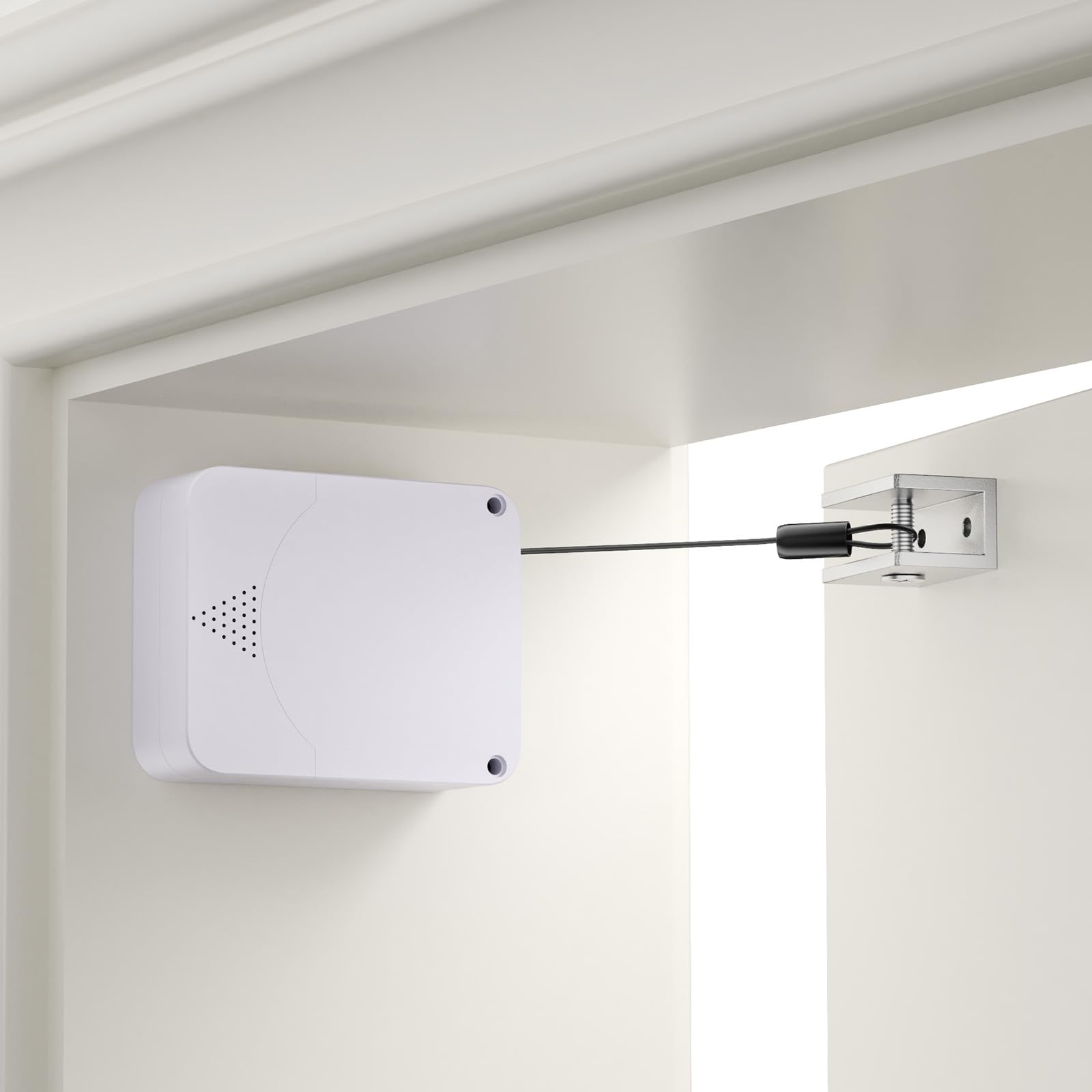Cierrapuertas LAKIRA con cable retráctil de acero S304: durabilidad y cierre suave
