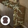 Birchlitland Lighted Olive Garland Battery Operated with Timer 6FT 96 LED Fairy Lights Faux Vine with Lights for Mantel Fireplace Wall Patio Wedding and Holiday Decor