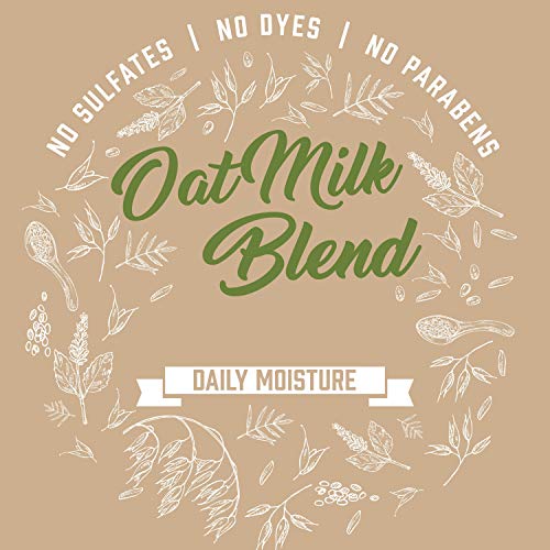 Aveeno Farm-Fresh Oat Milk Overnight Hair Mask With Oat Extract & Almond Milk, Hydrating Treatment For Dry Damaged Hair, Safe For Color-Treated Hair, Sulfate, Paraben & Dye-Free #TOP2
