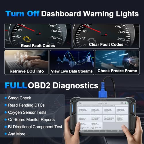 Image of VDIAGTOOL VD70 Lite AI-Assisted OBD2 Scanner, Bidirectional Diagnostic Scan Tool for Vehicles, Car Scanner for Full Systems, Code Reader for Cars and Trucks, 32+ Resets, FCA /CANFD /DoIP, Free Updates