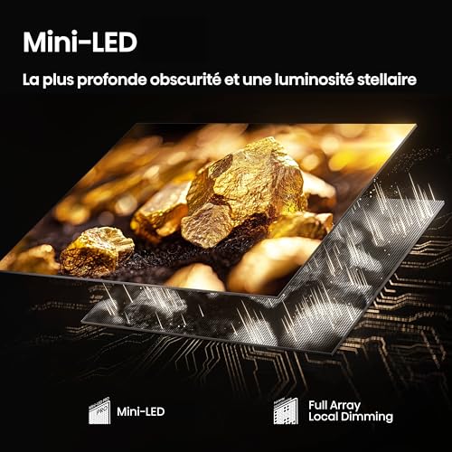 Hisense Smart TV 65 Pouces 65U6NQ MiniLED QLED 4K UHD Téléviseur Dolby Vision Atmos Hi View Engine Mode Sport IA MEMC HDR VIDAA avec Youtube Netflix Disney+ Canal + - vue 7