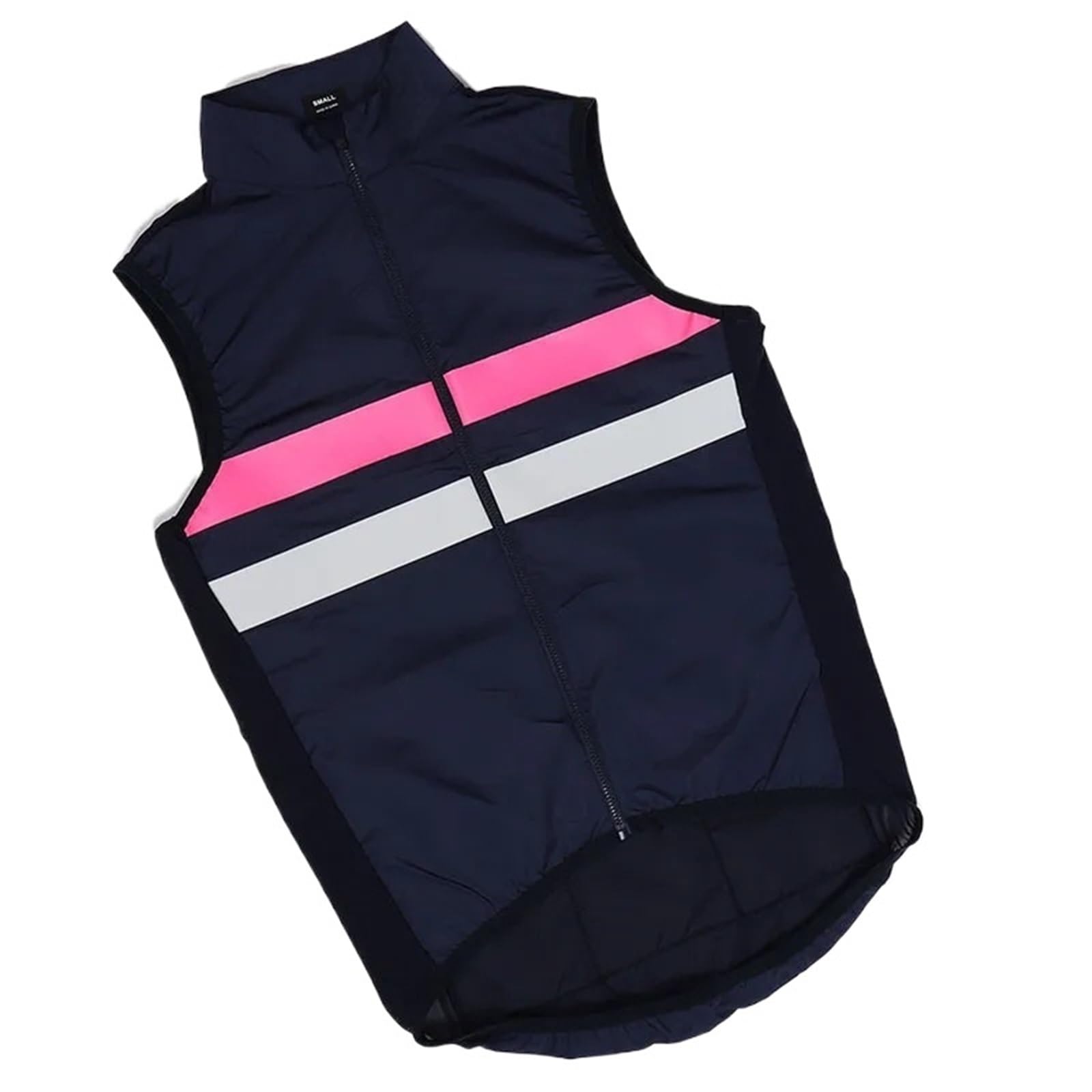 Chaleco Ciclismo Chaleco de ciclismo reflectante y resistente al viento for hombre o mujer, con bolsillo trasero