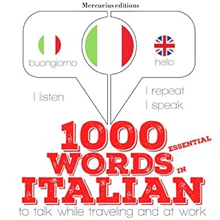 1000 essential words in Italian cover art