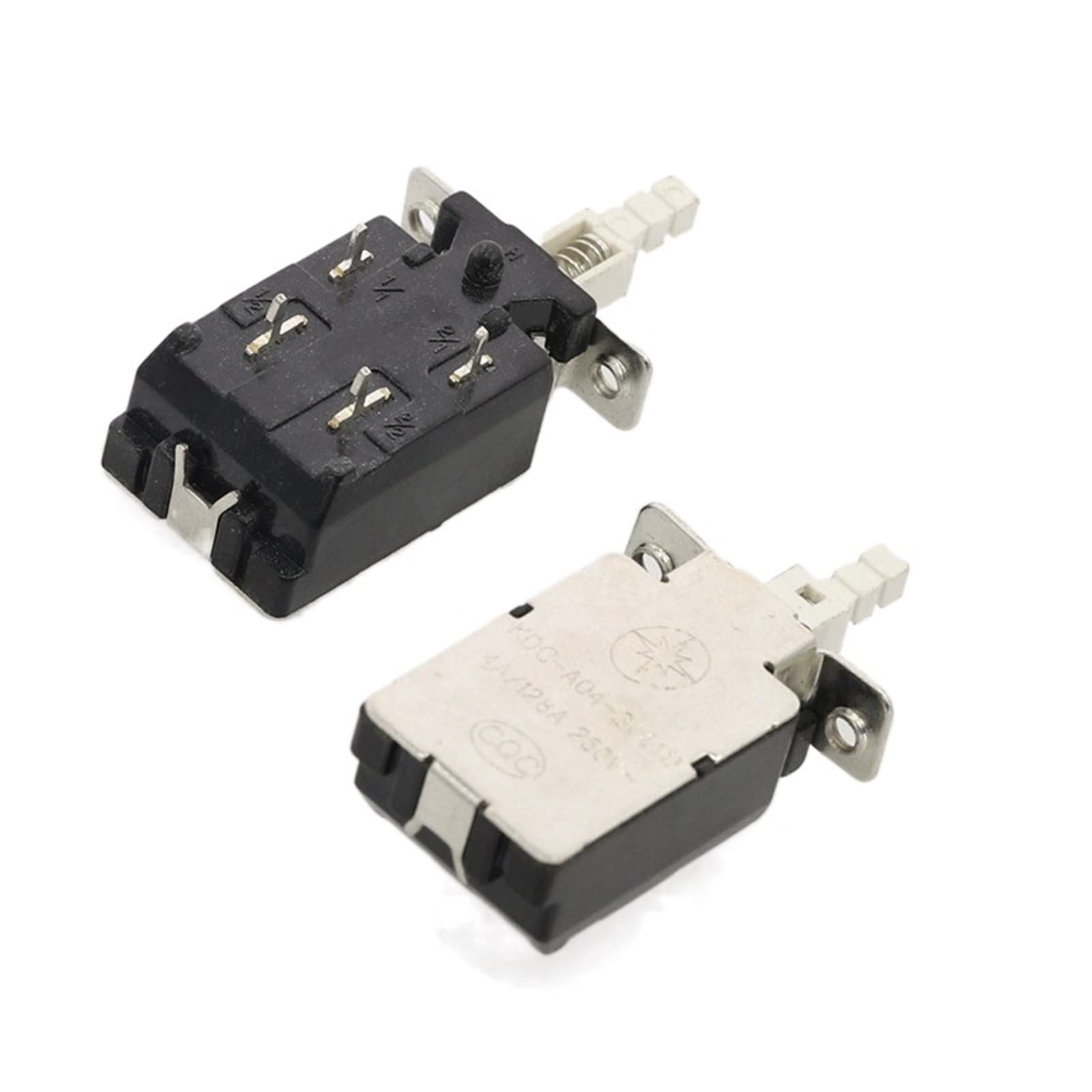 4 pièces AC 250V 8A/128A DPST autobloquant soudure PCB bouton poussoir interrupteur d'alimentation Microswitch