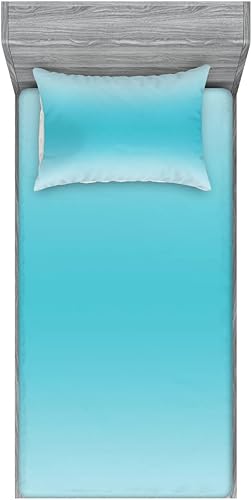 Miniatura 220 de Ambesonne Juego de sábanas bajeras y fundas de almohada, dibujos de aviones antiguos, vuelos clásicos con fechas, estilo vintage, diseño nostálgico,